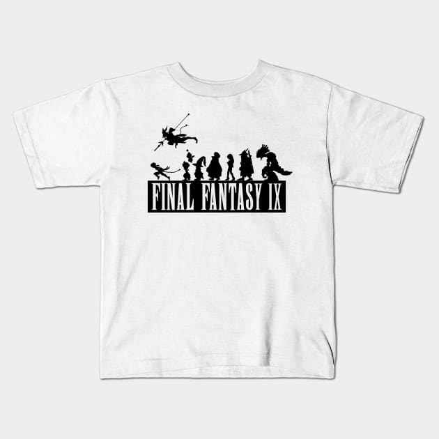 Final Fantasy IX - The Team Kids T-Shirt by Exterminatus